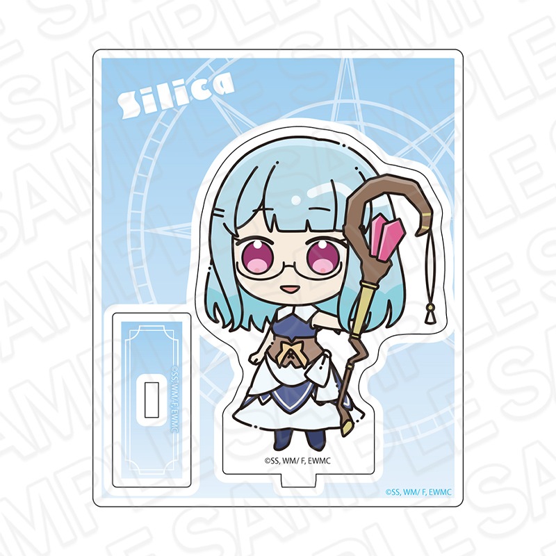 【先行予約】TVアニメ「勇者パーティーを追放された白魔導師、Sランク冒険者に拾われる ～この白魔導師が規格外すぎる～」　アクリルスタンド　シリカ　デフォルメ ver.【2026年1月中旬～2月上旬以降順次発送】