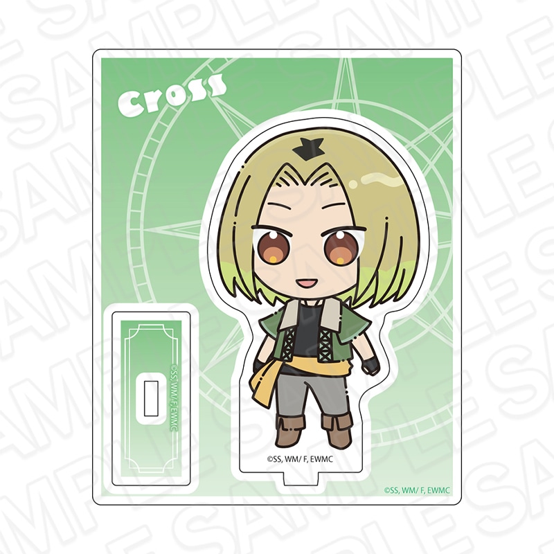 【先行予約】TVアニメ「勇者パーティーを追放された白魔導師、Sランク冒険者に拾われる ～この白魔導師が規格外すぎる～」　アクリルスタンド　クロス　デフォルメ ver.【2026年1月中旬～2月上旬以降順次発送】