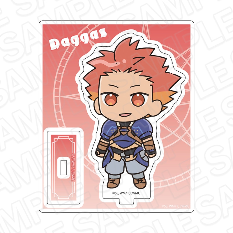 【先行予約】TVアニメ「勇者パーティーを追放された白魔導師、Sランク冒険者に拾われる ～この白魔導師が規格外すぎる～」　アクリルスタンド　ダッガス　デフォルメ ver.【2026年1月中旬～2月上旬以降順次発送】