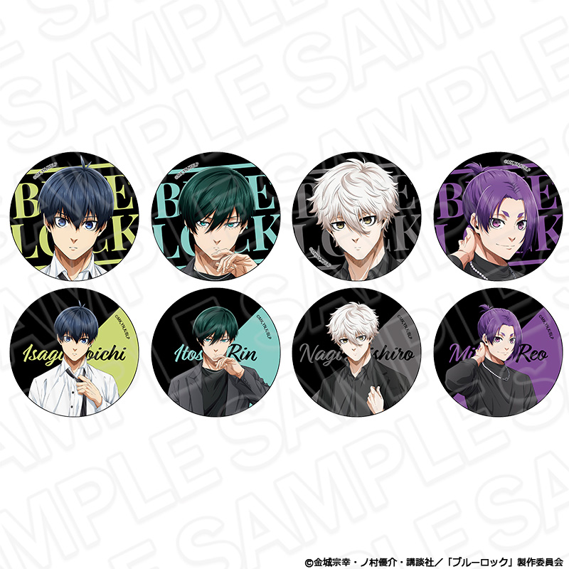 【AGF2025同時通販】TVアニメ『ブルーロック』　ホログラムカンバッジ(ブラインド)　Black outfit ver.　セット【2026年1月下旬～2月中旬以降順次発送】