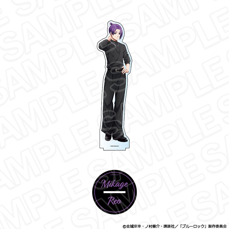 【AGF2025同時通販】TVアニメ『ブルーロック』　デカアクリルスタンド　御影玲王　Black outfit ver.【2026年1月下旬～2月中旬以降順次発送】