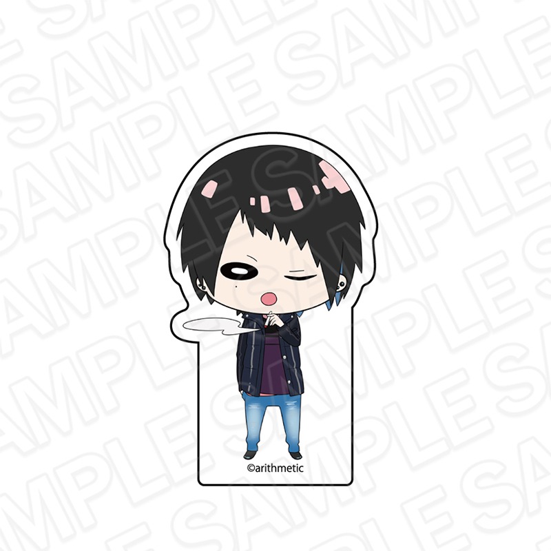 【honeybeeCAFE事後通販】DYNAMIC CHORD　ダイカットアクリルブロック　UK　CAFE ver.【2026年1月下旬～2月中旬以降順次発送】