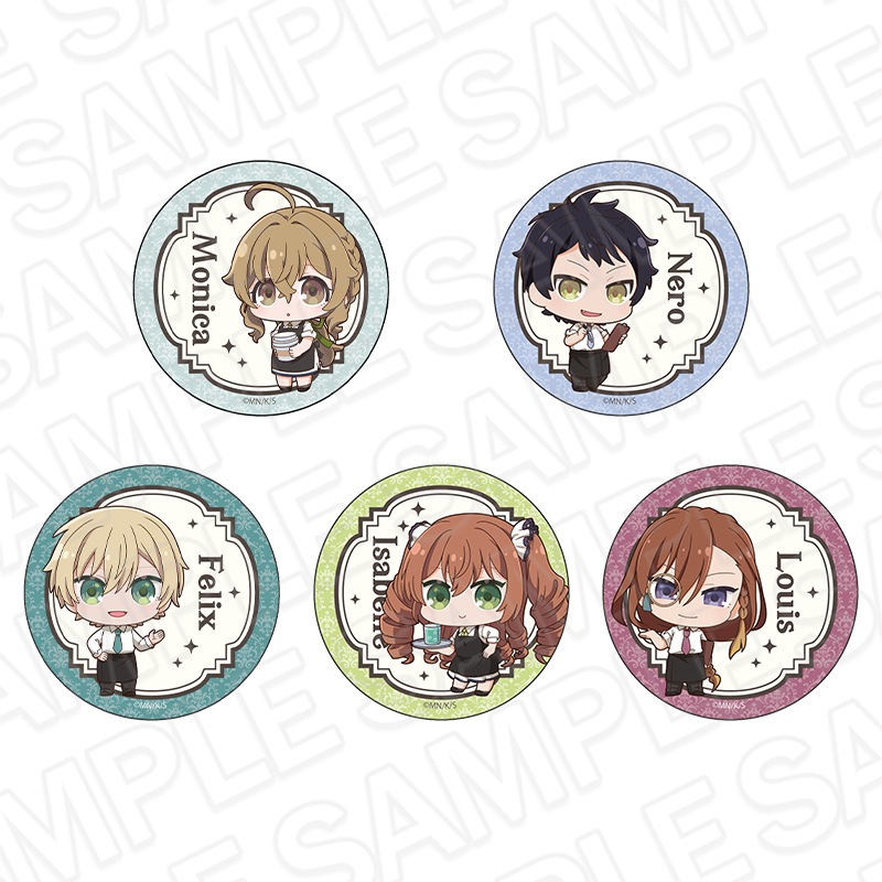 【CAFE STAND事後通販】アニメ『サイレント・ウィッチ　沈黙の魔女の隠しごと』　カンバッジ(ブラインド)　カフェ ver.【2026年1月中旬～2月上旬以降順次発送】