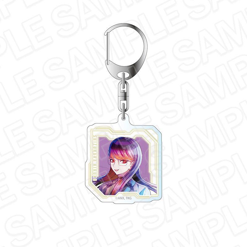 【先行予約】HUNDRED LINE -最終防衛学園-　アクリルキーホルダー　PALE TONE series　雫原比留子【2025年12月中旬～2026年1月中旬以降順次発送】