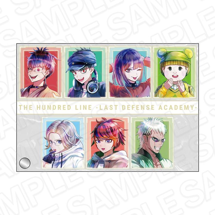 【先行予約】HUNDRED LINE -最終防衛学園-　ミニアクリルアート　PALE TONE series　A【2025年12月中旬～2026年1月中旬以降順次発送】