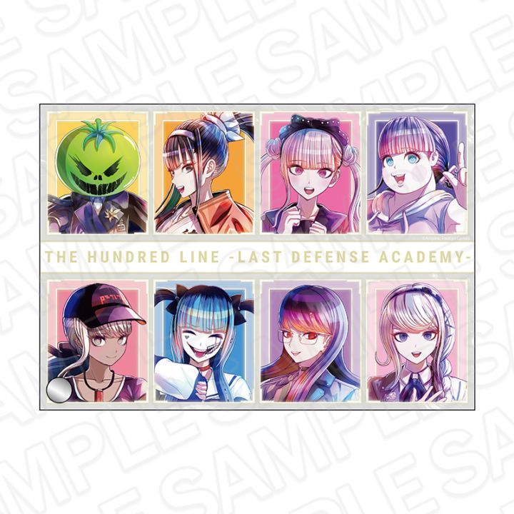 【先行予約】HUNDRED LINE -最終防衛学園-　ミニアクリルアート　PALE TONE series　B【2025年12月中旬～2026年1月中旬以降順次発送】