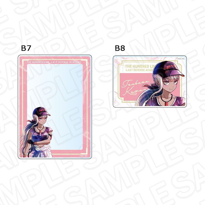 【先行予約】HUNDRED LINE -最終防衛学園-　硬質カードケースセット　PALE TONE series　川奈つばさ【2025年12月中旬～2026年1月中旬以降順次発送】