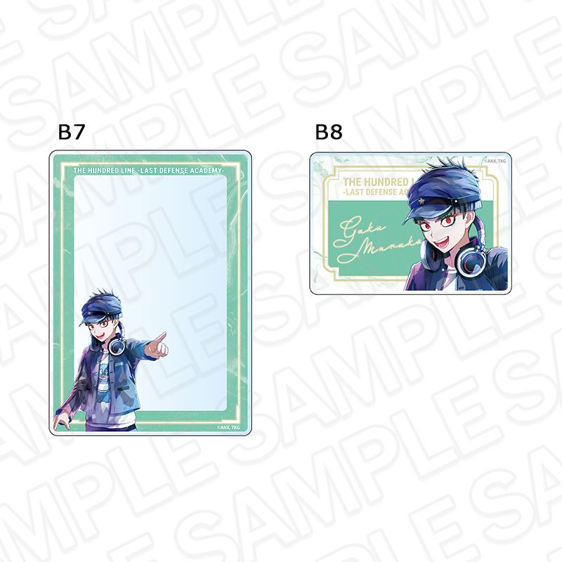 【先行予約】HUNDRED LINE -最終防衛学園-　硬質カードケースセット　PALE TONE series　丸子楽【2025年12月中旬～2026年1月中旬以降順次発送】