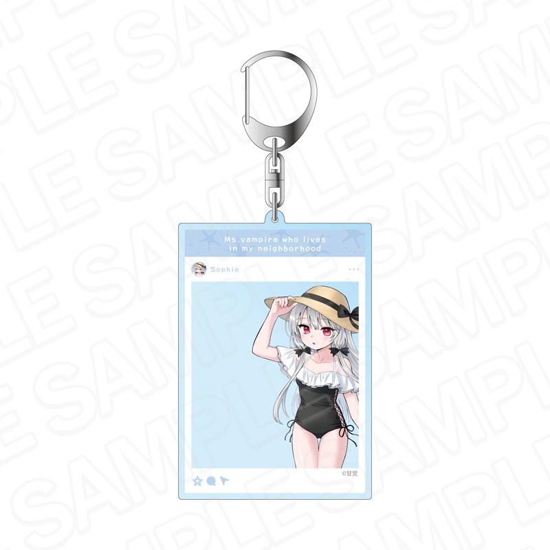 アクリルキーホルダー アニメキャラクター 約6cm SHOW BY ROCK!!｜アクリルキーホルダー「SHOW BY ROCK!!」48/桜