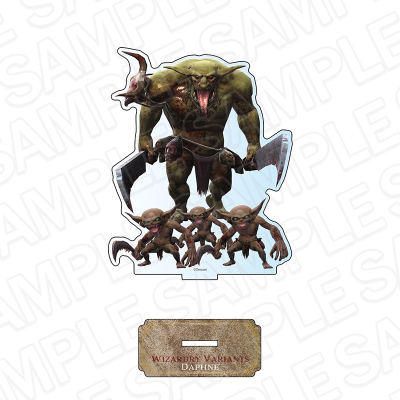 【有楽町マルイ 事後通販】『Wizardry Variants Daphne』　アクリルフィギュア　ゴブリン&ホブゴブリン【2026年1月下旬～2月中旬以降順次発送】