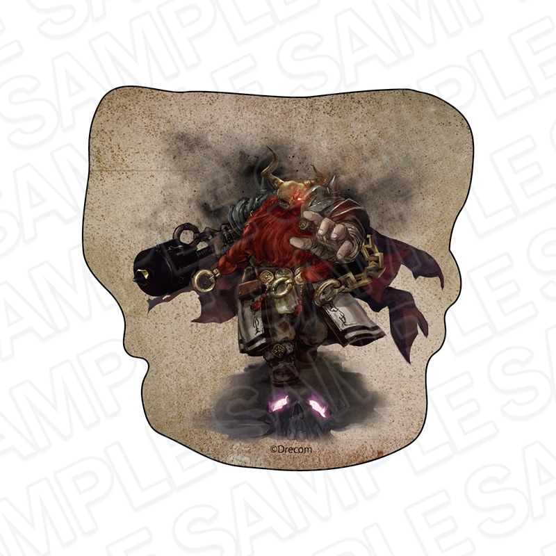 【有楽町マルイ 事後通販】『Wizardry Variants Daphne』　ダイカットステッカー　赤ひげ【2026年1月下旬～2月中旬以降順次発送】