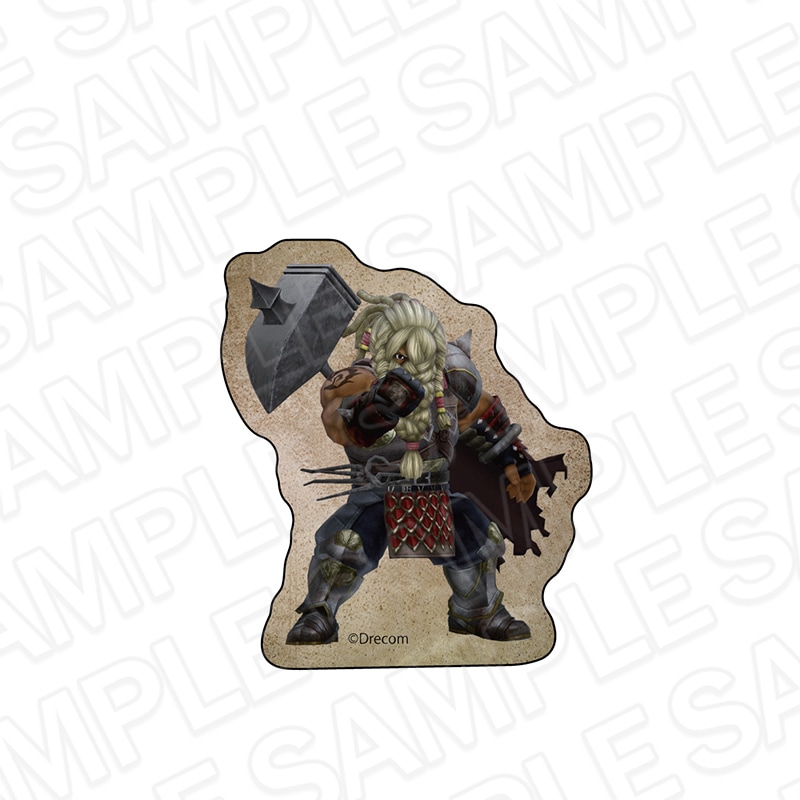 【有楽町マルイ 事後通販】『Wizardry Variants Daphne』　ダイカットステッカー　ゲルルフ【2026年1月下旬～2月中旬以降順次発送】