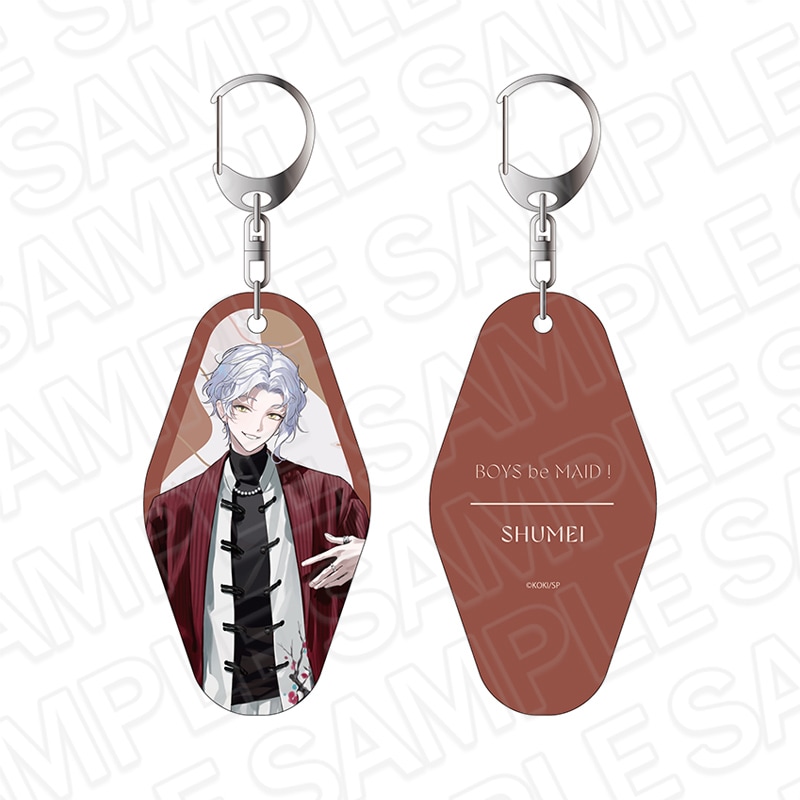 【AGF2025事後通販】BOYS be MAID！～御曹司メイドボーイ部の日日～　両面キーホルダー　菊 秋明　Everyday Clothes AW ver.【2026年1月下旬～2月中旬以降順次発送】