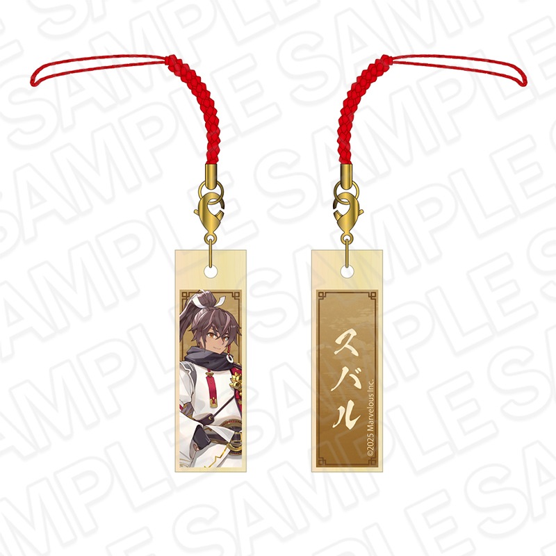 【事後通販】『龍の国 ルーンファクトリー』　木札ストラップ　スバル【2026年2月上旬～下旬以降順次発送】