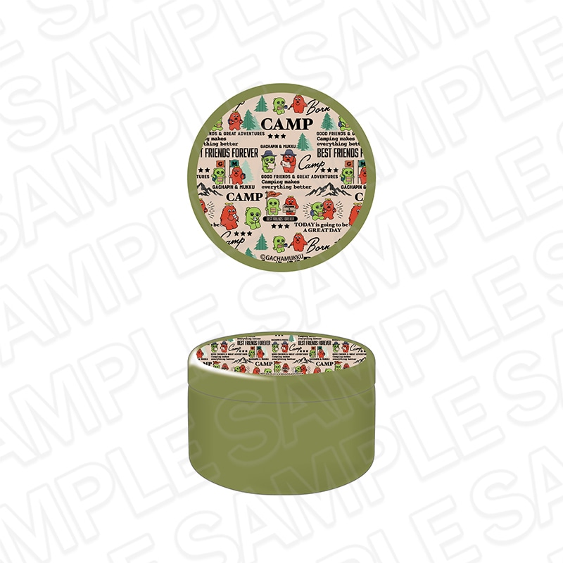 【事後通販】ガチャピン・ムック　コレクション缶　CAMP ver.【2026年2月中旬～3月上旬以降順次発送】