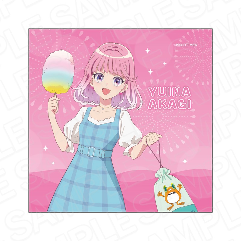 【予約受付11/20まで】オリジナルアニメ「前橋ウィッチーズ」　マイクロファイバー　赤城 ユイナ　夏私服 ver.【2026年1月中旬頃発売】