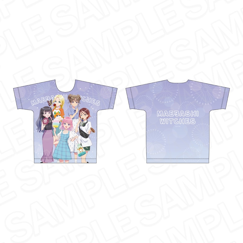 【予約受付11/20まで】オリジナルアニメ「前橋ウィッチーズ」　フルグラフィックTシャツ　夏私服 ver.【2026年1月中旬頃発売】