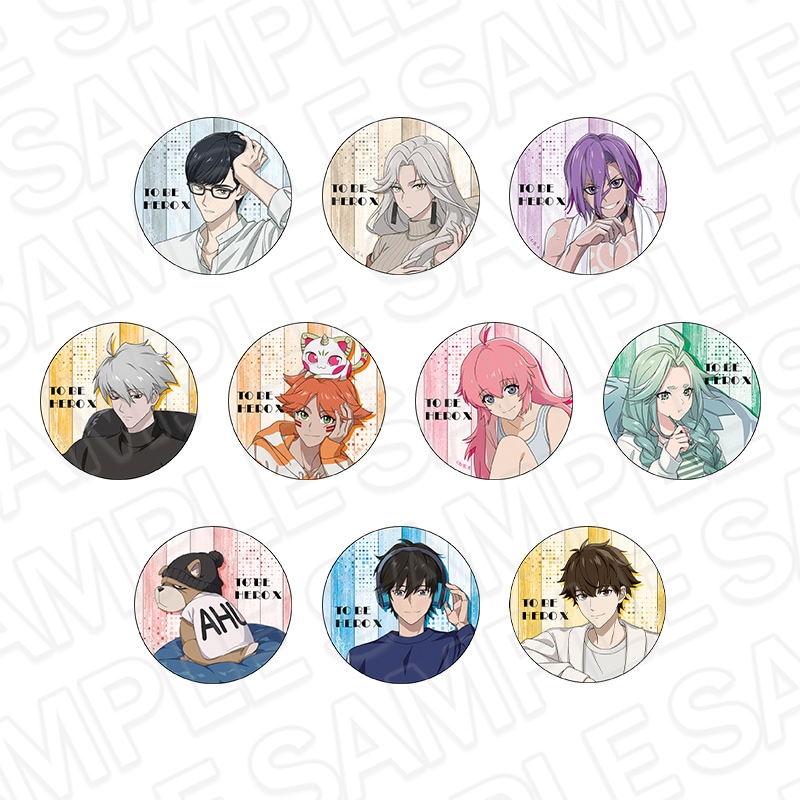 【事後通販】アニメ「TO BE HERO X」　カンバッジ(ランダム)　rest day ver.【2026年1月下旬～2月中旬以降順次発送】