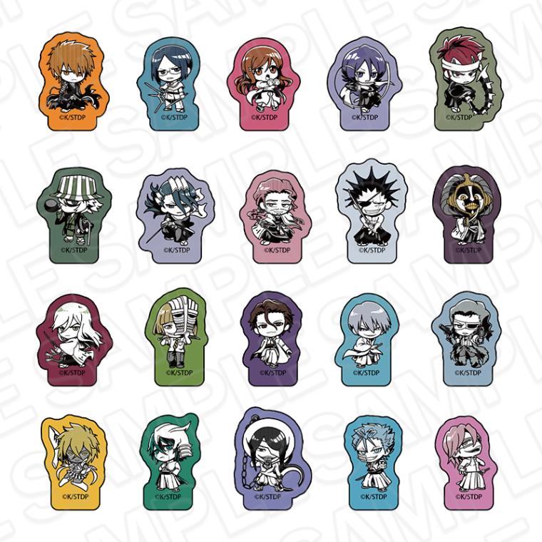 【池袋P´PARCO事後通販】TVアニメ『BLEACH』　フレークシール　MONOCOLOR【2026年2月中旬～3月上旬以降順次発送】