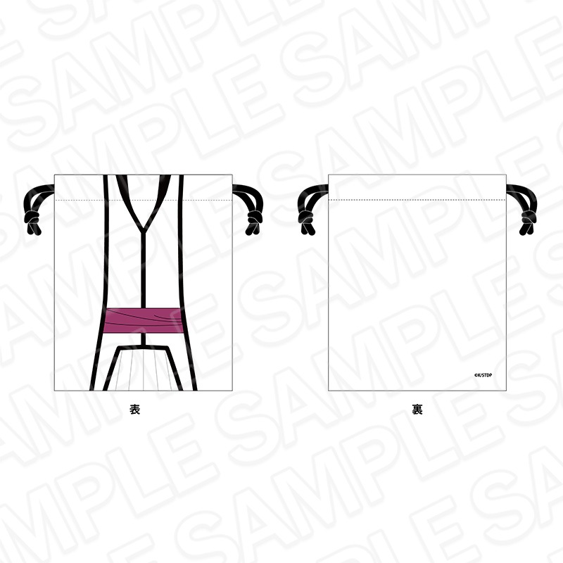 【池袋P´PARCO事後通販】TVアニメ『BLEACH』　巾着　MONOCOLOR【破面篇】　A【2026年2月中旬～3月上旬以降順次発送】