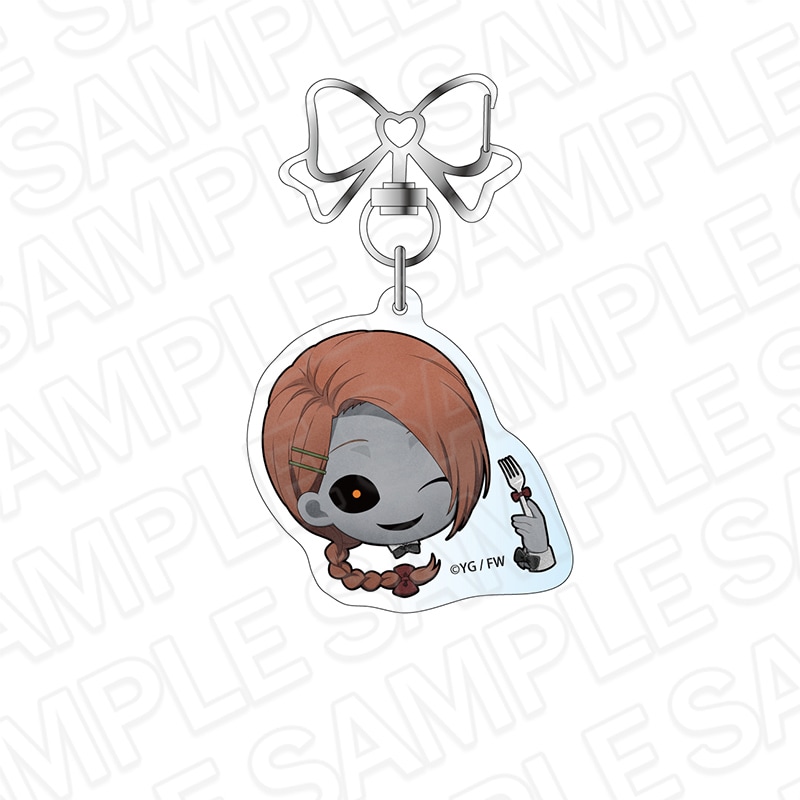 CAFE事後通販】文字化化 アクリルキーホルダー 這いばい男 ウェイター