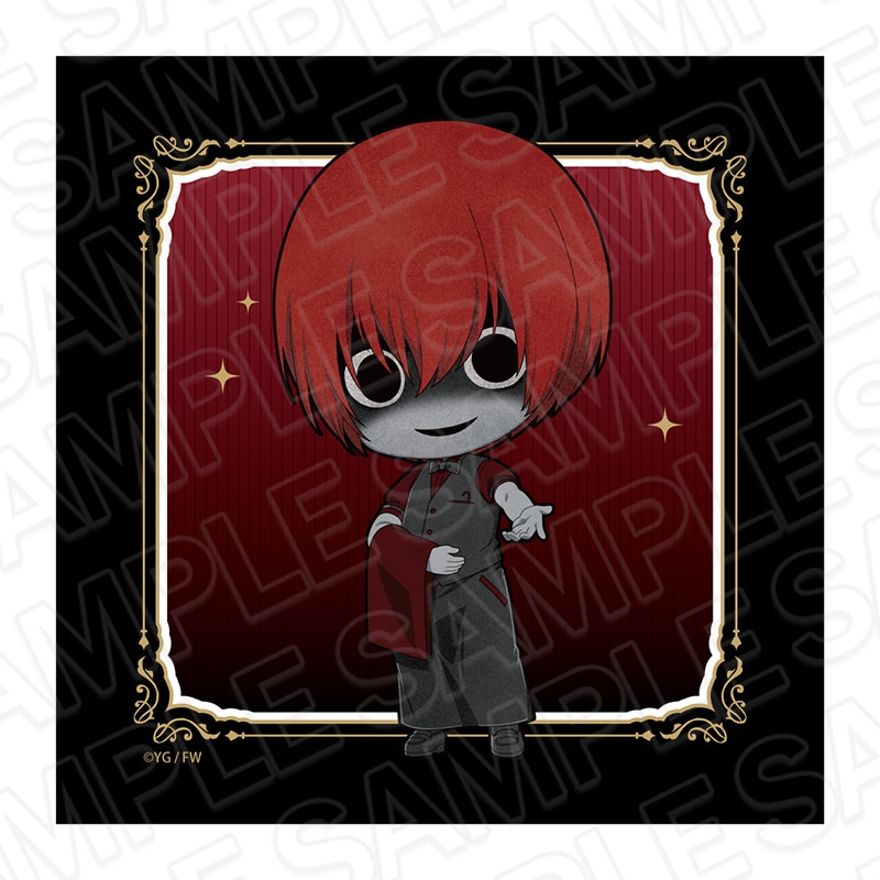 CAFE事後通販】文字化化 デカアクリルスタンド 赤い傘の男 ウェイター