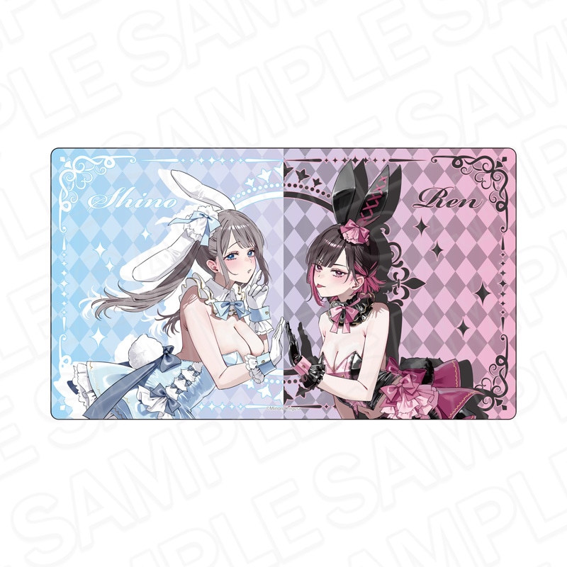 【予約受付11/27まで】志乃と恋　ラバーデスクマット　バニー ver.【2026年1月下旬頃発売】