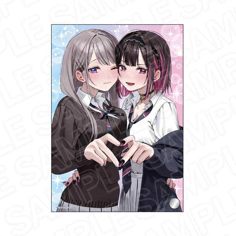 【予約受付11/27まで】志乃と恋　ミニアクリルアート　志乃&恋　ハートポーズ ver.【2026年1月下旬頃発売】