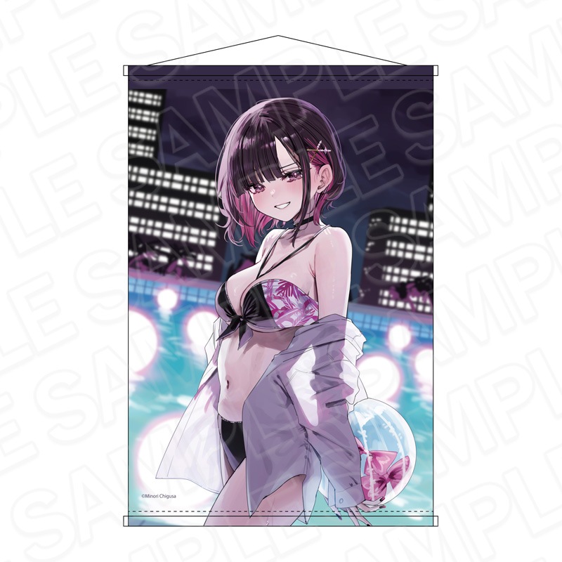 【予約受付11/27まで】志乃と恋　B2タペストリー　恋　ナイトプール ver.【2026年1月下旬頃発売】