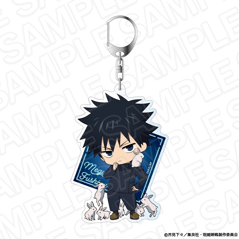 ばぁう アクキー 本日限定でお値下げ JF2026事後通販】TVアニメ「呪術廻戦」 デカキーホルダー 伏黒 恵