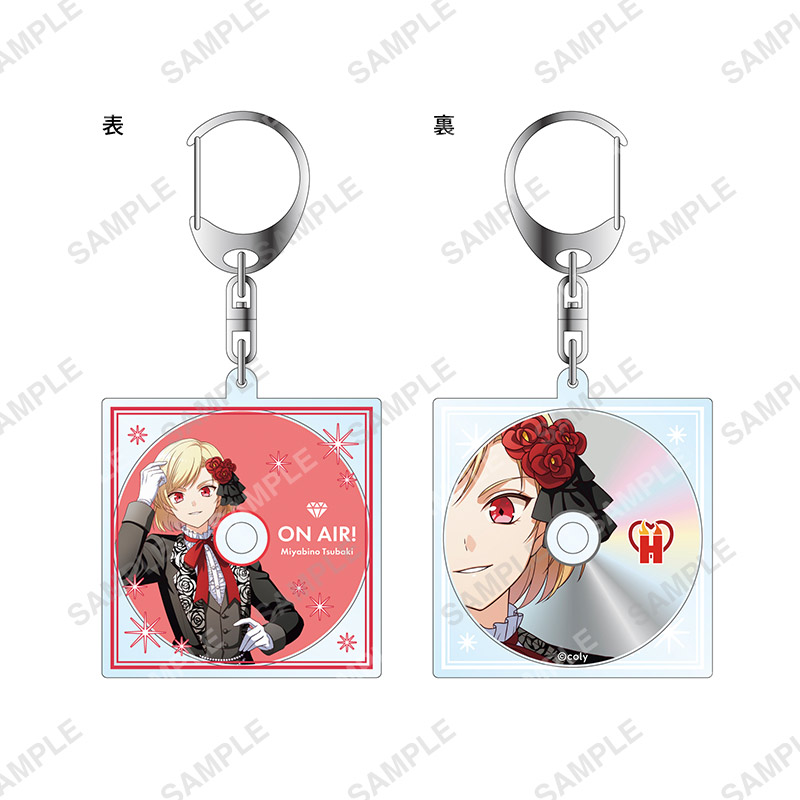 【事後通販】オンエア！　ＣＤ風アクリルキーホルダー 「Unit Song Collection」 雅野椿 【2026年2月中旬～3月上旬以降順次発送】