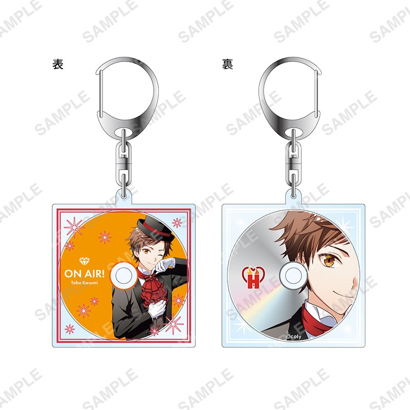 【事後通販】オンエア！　ＣＤ風アクリルキーホルダー 「Unit Song Collection」 鳥羽霞 【2026年2月中旬～3月上旬以降順次発送】