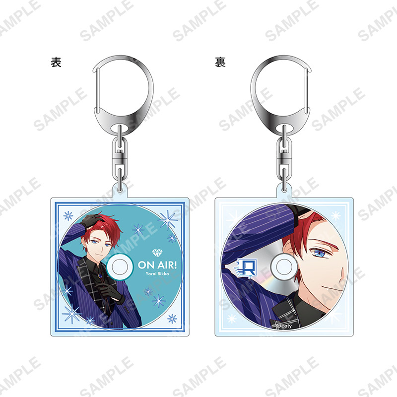 【事後通販】オンエア！　ＣＤ風アクリルキーホルダー 「Unit Song Collection」 夜来立夏 【2026年2月中旬～3月上旬以降順次発送】