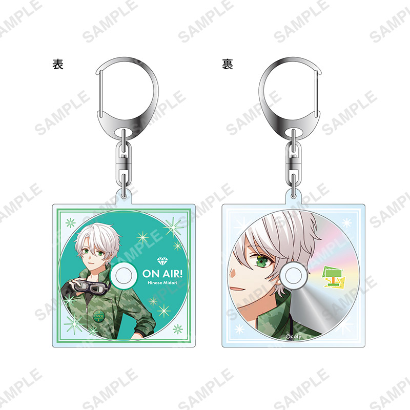 【事後通販】オンエア！　ＣＤ風アクリルキーホルダー 「Unit Song Collection」 雛瀬碧鳥 【2026年2月中旬～3月上旬以降順次発送】