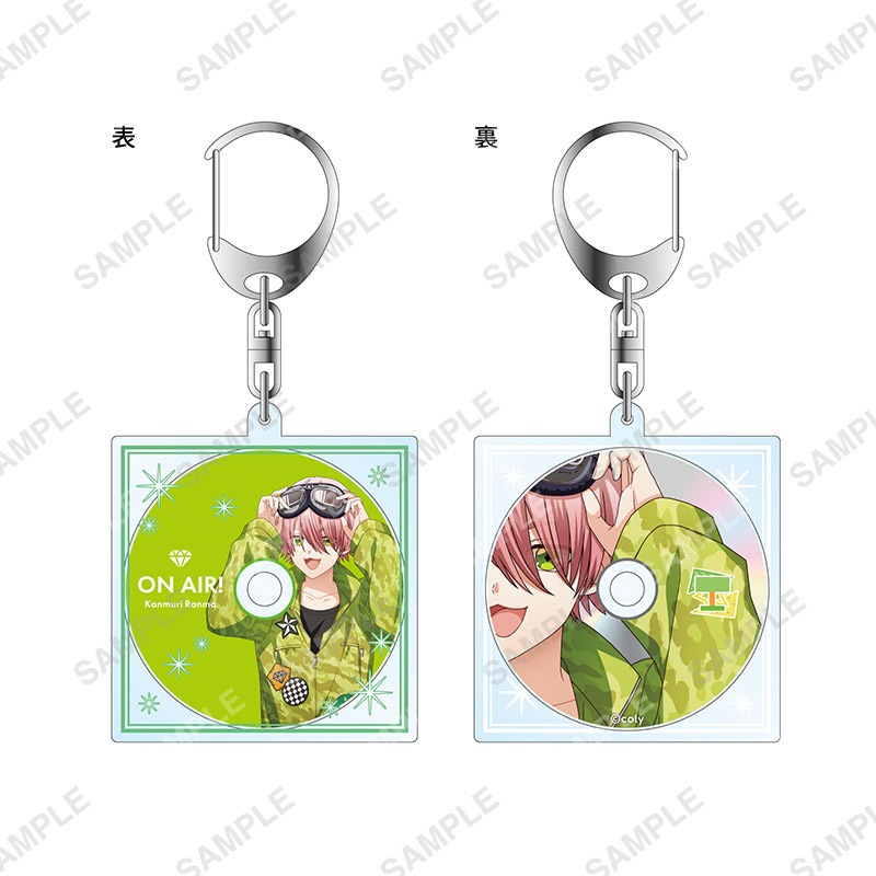 【事後通販】オンエア！　ＣＤ風アクリルキーホルダー 「Unit Song Collection」 冠嵐真 【2026年2月中旬～3月上旬以降順次発送】