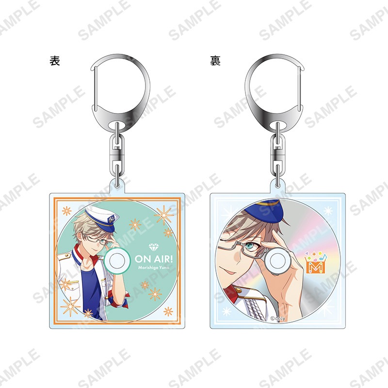 【事後通販】オンエア！　ＣＤ風アクリルキーホルダー 「Unit Song Collection」 森重優那 【2026年2月中旬～3月上旬以降順次発送】