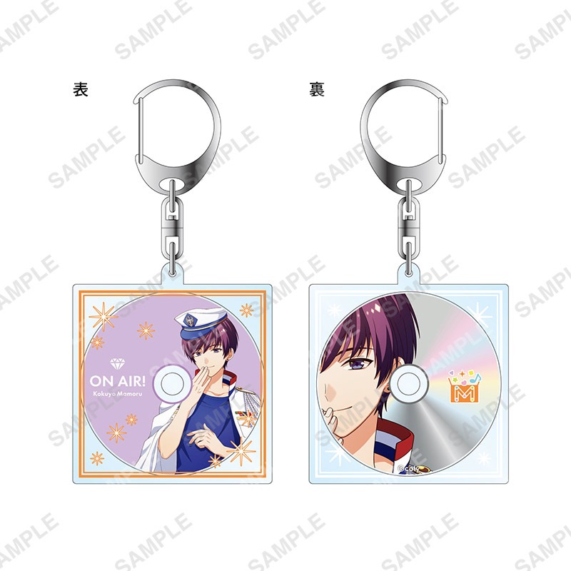 【事後通販】オンエア！　ＣＤ風アクリルキーホルダー 「Unit Song Collection」 黒曜護 【2026年2月中旬～3月上旬以降順次発送】