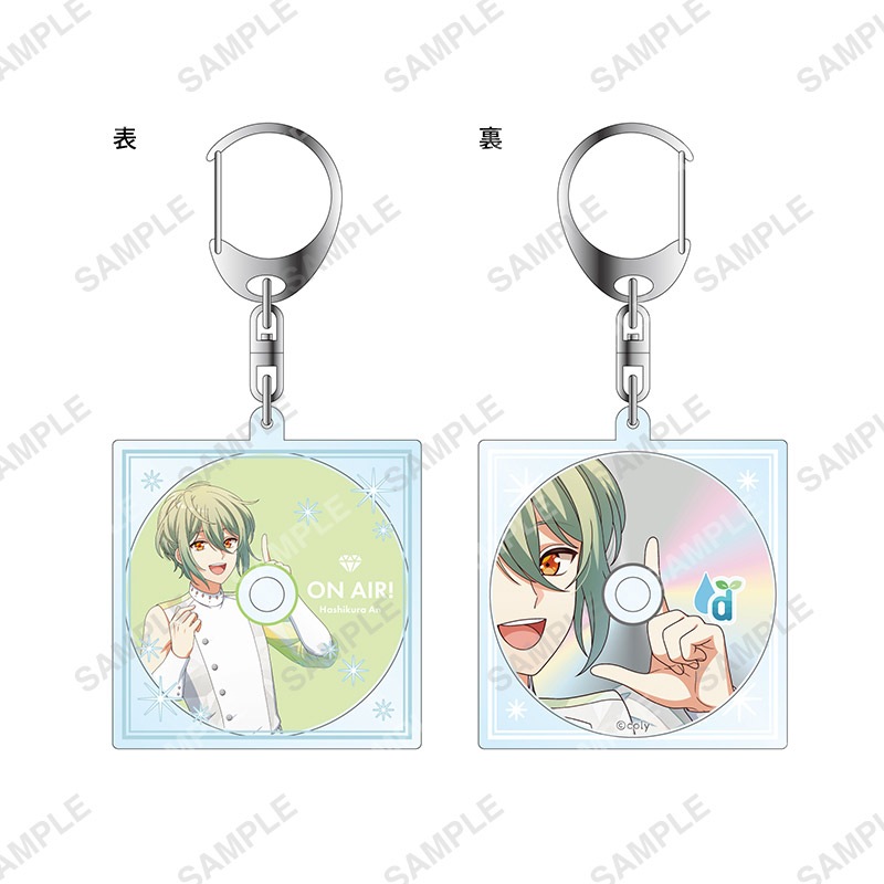 【事後通販】オンエア！　ＣＤ風アクリルキーホルダー 「Unit Song Collection」 橋倉杏 【2026年2月中旬～3月上旬以降順次発送】