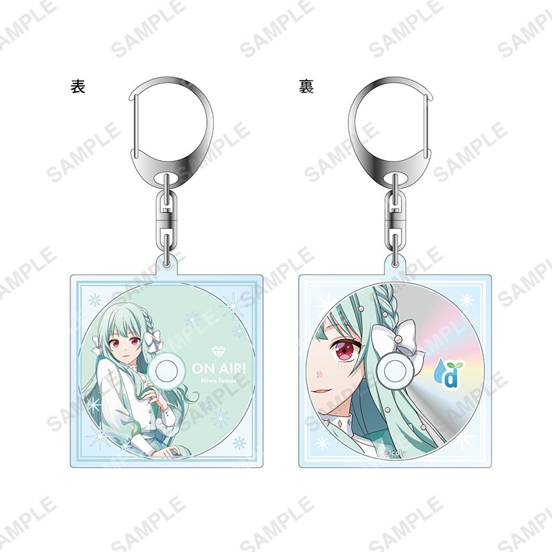 【事後通販】オンエア！　ＣＤ風アクリルキーホルダー 「Unit Song Collection」 美和巴 【2026年2月中旬～3月上旬以降順次発送】