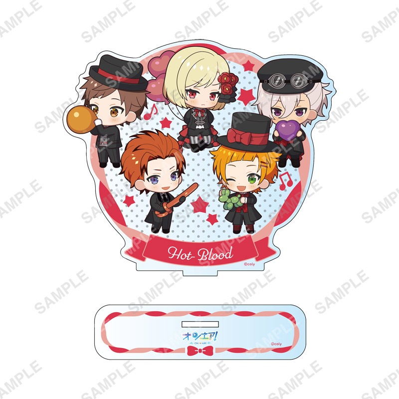 【事後通販】オンエア！　アクリルスタンド 「party ver.」 Hot-Blood 【2026年2月中旬～3月上旬以降順次発送】