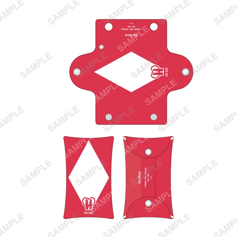 【事後通販】オンエア！　クリアマルチケース Hot-Blood 【2026年2月中旬～3月上旬以降順次発送】