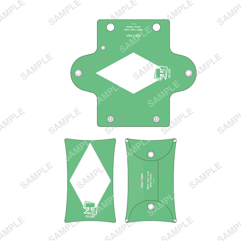 【事後通販】オンエア！　クリアマルチケース エメ☆カレ 【2026年2月中旬～3月上旬以降順次発送】