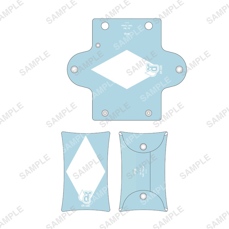 【事後通販】オンエア！　クリアマルチケース drop 【2026年2月中旬～3月上旬以降順次発送】