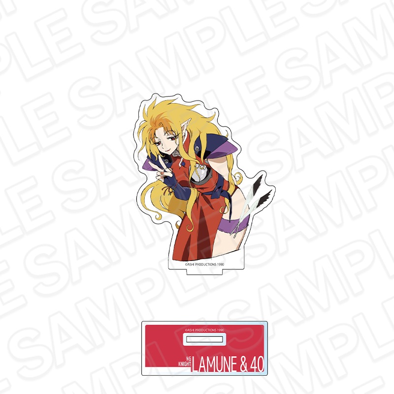 【事後通販】NG騎士ラムネ＆40　アクリルスタンド レスカ 35周年記念KV ver. [葦プロダクション] 【2026年2月中旬～3月上旬以降順次発送】