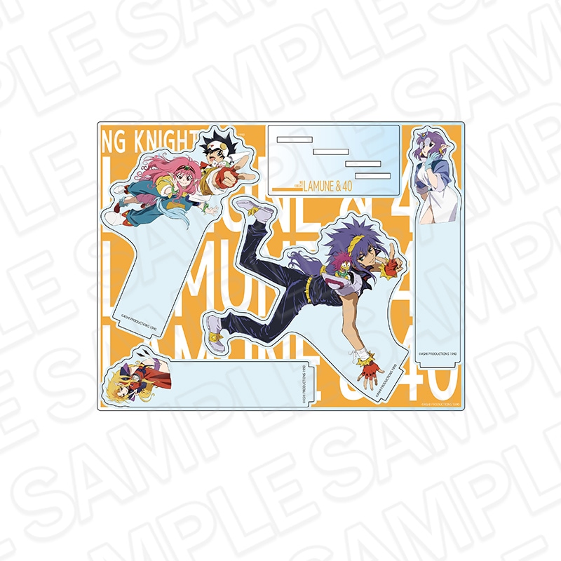 【事後通販】NG騎士ラムネ＆40　アクリルジオラマ 35周年記念KV ver. [葦プロダクション] 【2026年2月中旬～3月上旬以降順次発送】