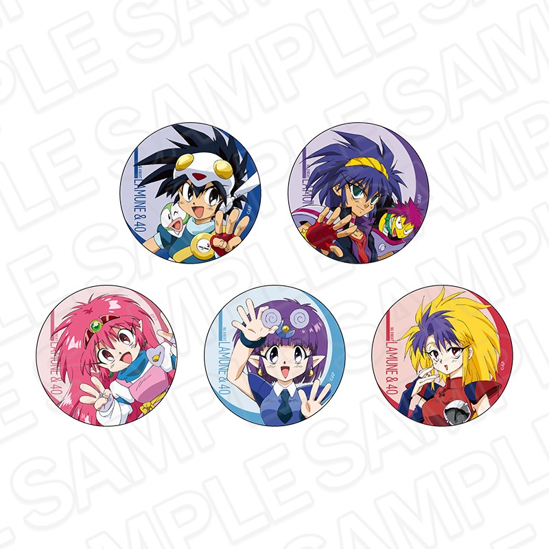 事後通販】NG騎士ラムネ＆40 缶バッジ キャラクター 35周年記念展 ver