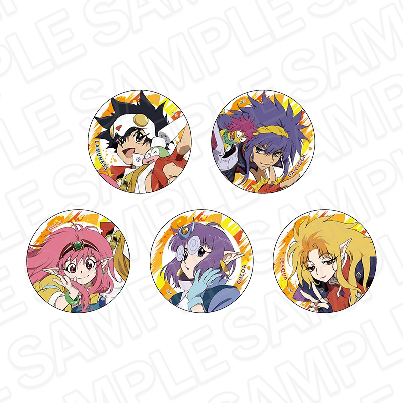 事後通販】NG騎士ラムネ＆40 缶バッジ 35周年記念KV ver. BOX [葦