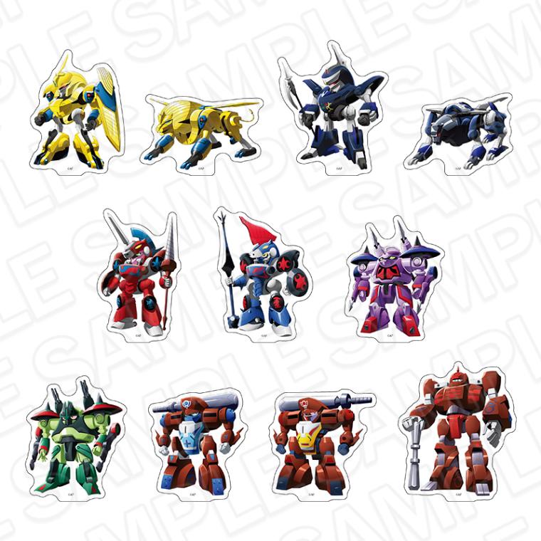 【事後通販】NG騎士ラムネ＆40　守護騎士ステッカーセット [葦プロダクション] 【2026年2月中旬～3月上旬以降順次発送】