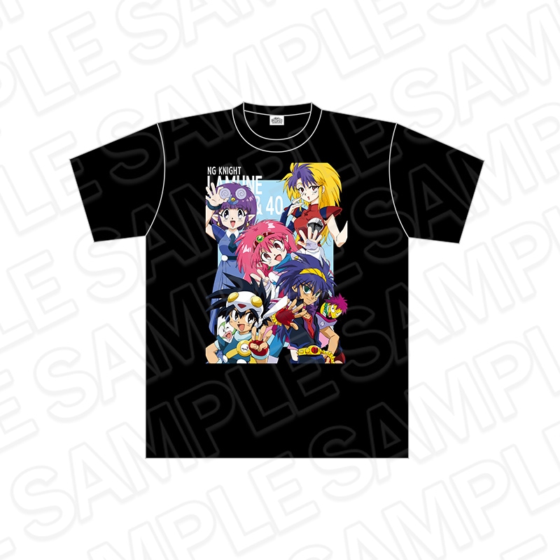 【事後通販】NG騎士ラムネ＆40　Tシャツ 35周年記念展 ver. [葦プロダクション] 【2026年2月中旬～3月上旬以降順次発送】