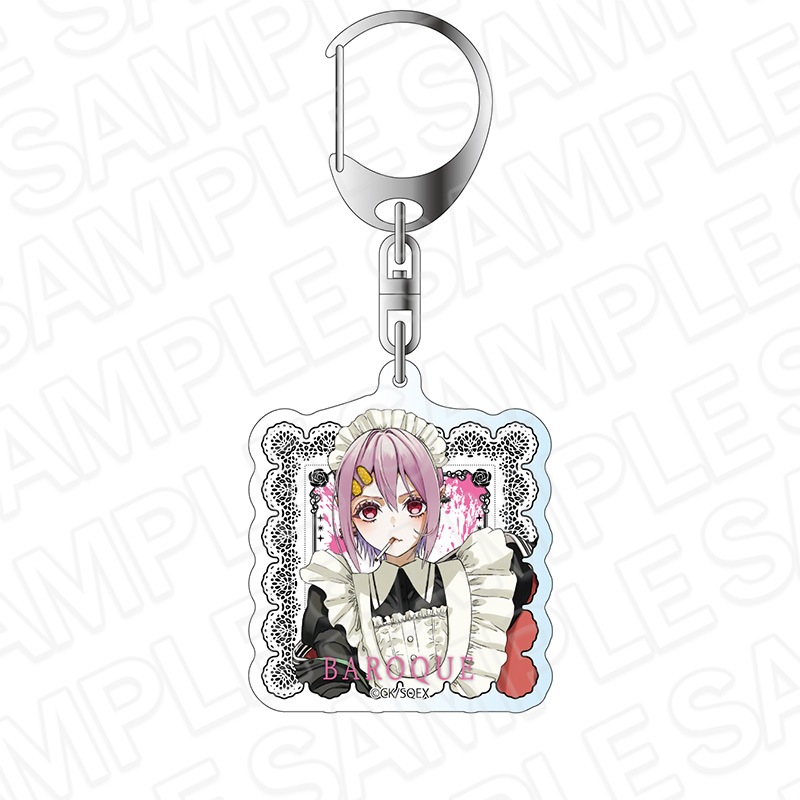 【先行予約】僕の呪いの吸血姫　アクリルキーホルダー　バロック　不良メイド ver.【2026年2月中旬～3月上旬以降順次発送】